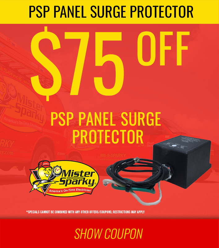 $75 Off PSP Panel Surge Protector